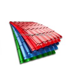 Placa de compósito arquitetônico placa corrugada em cor personalizada preço de fábrica painel de telhado